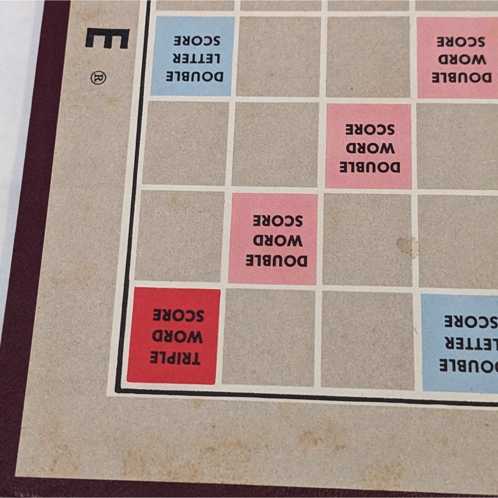 Scrabble Selchow & Righter Vintage (Board Game 1948-1953) Complete - Picture 7 of 16